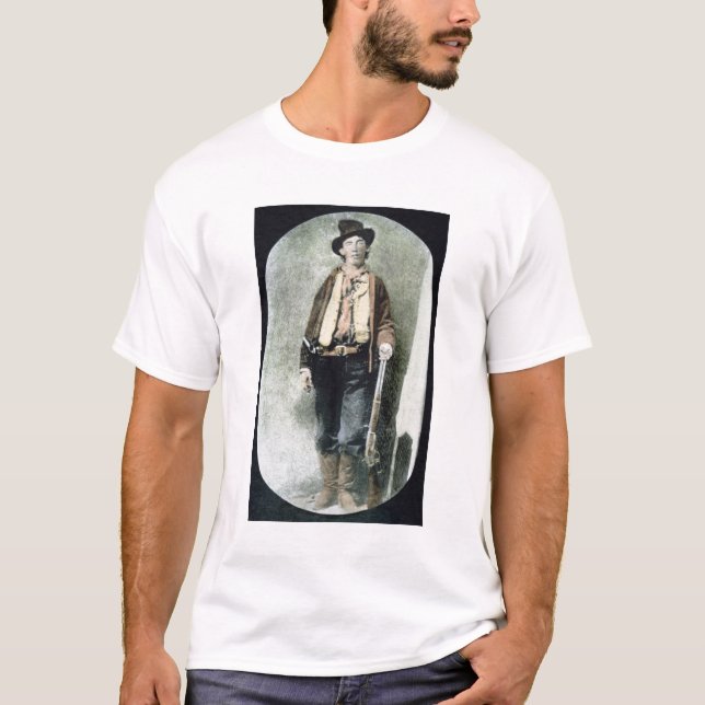 Billy das Kind (farbiger Stich) T-Shirt (Vorderseite)