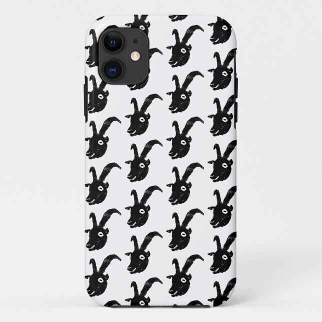 Billy Goat Potato Print Case-Mate iPhone Hülle (Rückseite)