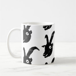 Billy Goat Potato Print Pattern Kaffeetasse