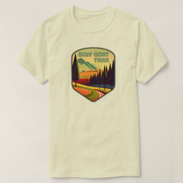 Billy Goat Trail Maryland Colors T-Shirt (Design vorne)
