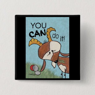 Billy Goat-You KANN es tun! Button
