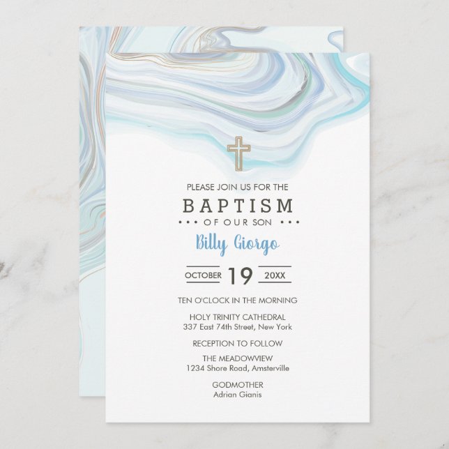 Billy Invasion 2 Einladung (Vorne/Hinten)