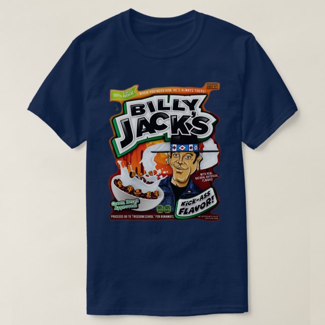 Billy Jacks Müsli T-Shirt (Design vorne)