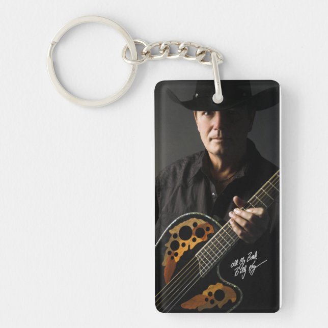 Billy Kay Cowboy Porte - clés acryliques de guitar (Devant)