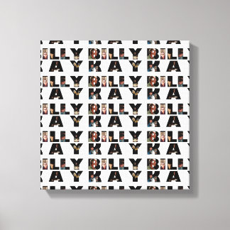 Billy Kay Foto Tour Logo Wrapped Canvas Prints Leinwanddruck