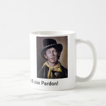 Billy le gosse Mug avec pardon Citation