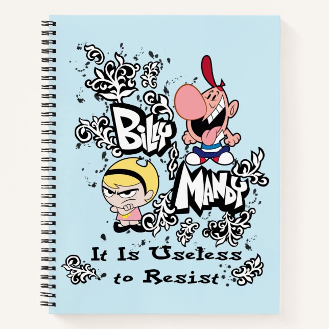 Billy & Mandy - Unbrauchbar zum Aufenthalt Notizbuch (Vorderseite)