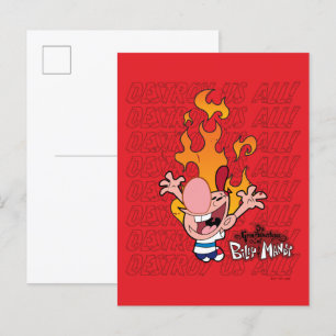 Billy & Mandy - Zerstöre uns alle Postkarte