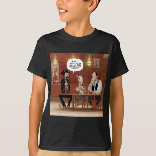 Billy The Kid? Lustige Ziegen Cartoon T-Shirt