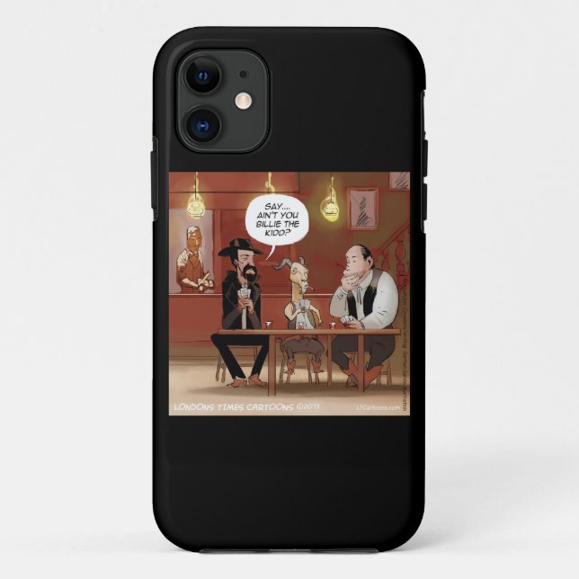 Billy The Kid? Lustiger Ziegen iPhone 5 Case (Rückseite)