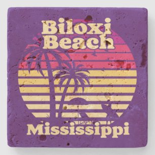 Biloxi Beach, Mississippi Steinuntersetzer
