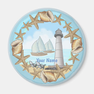 Biloxi-Lighthouse-Magnet Magnet