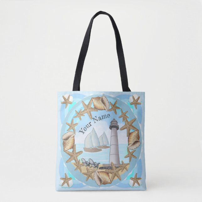 Biloxi Lighthouse Tosack Tasche (Vorderseite)