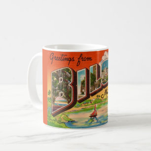 Biloxi Mississippi Grußkarte Kaffeetasse