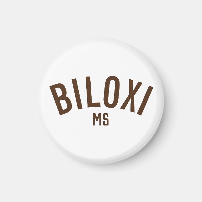 Biloxi, Mississippi Magnet (Vorne)