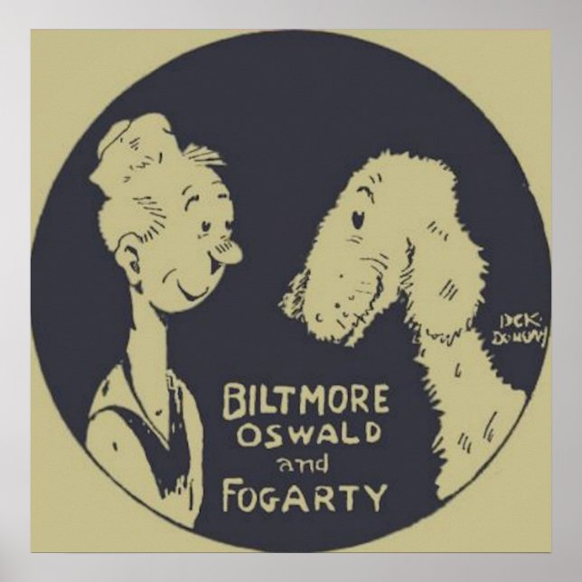 Biltmore Oswald und Fogarty Poster (Vorne)