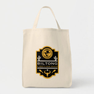 Biltong und Bier Tragetasche