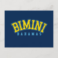 Bimini Insel Bahamas Postcard Ausflug