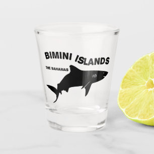 Bimini Islands Scuba Diving with Sharks - Bahamas Schnapsglas