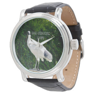 Bin Chicken PFTT, bekannt als Ibis, Armbanduhr