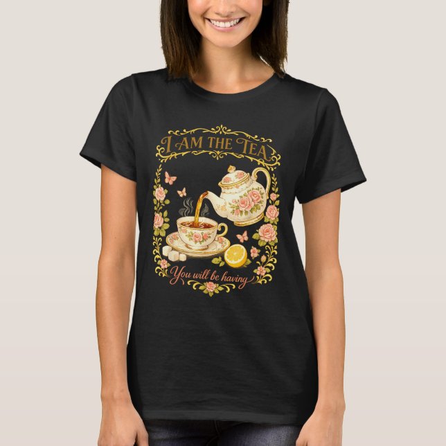Bin der Tee wird sarkastischen britischen Humor ha (Vorderseite)