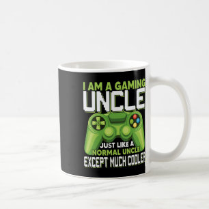 Bin ein Spielunkel außer viel Cooleres Gamer Video Kaffeetasse