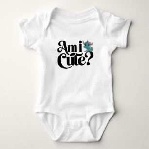 Bin ich Niedlich Baby Strampler