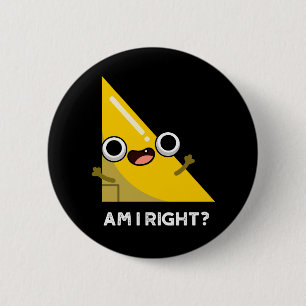Bin ich rechts glast rechts Puck Dark BG Button