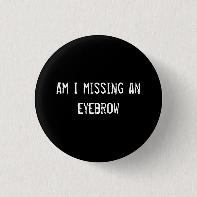 Bin ich vermisst? button (Vorderseite)