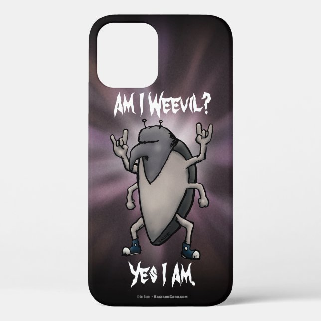 Bin ich Weevil Fun Heavy Metal Cartoon Illustratio Case-Mate iPhone Hülle (Rückseite)