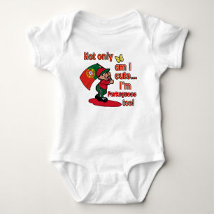 Bin nicht nur ich niedlich, ich bin portugiesisch baby strampler