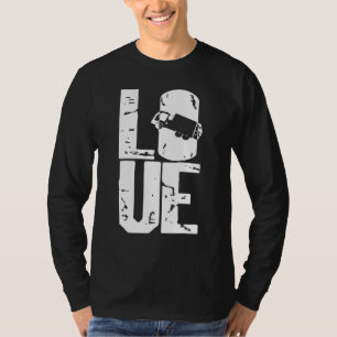 Bin Truck Liebe Rcv Trucker Recycle Garbage Truck T-Shirt
