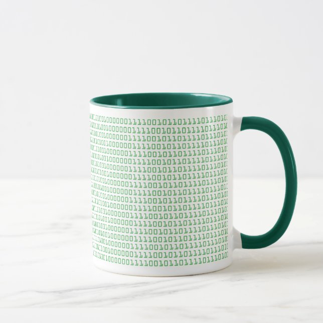 Binärer Code-Tasse Tasse (Rechts)
