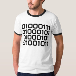 BINÄRES Geek SPASS Grafik-T-Shirt T-Shirt