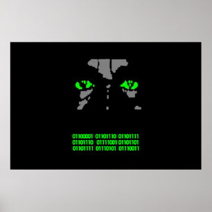 Binärkodeposter Poster