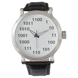 Binärnummernüberwachung Armbanduhr