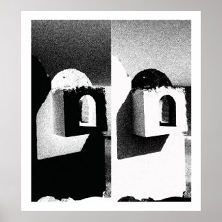 Binary Black and White, Fürteventura Poster