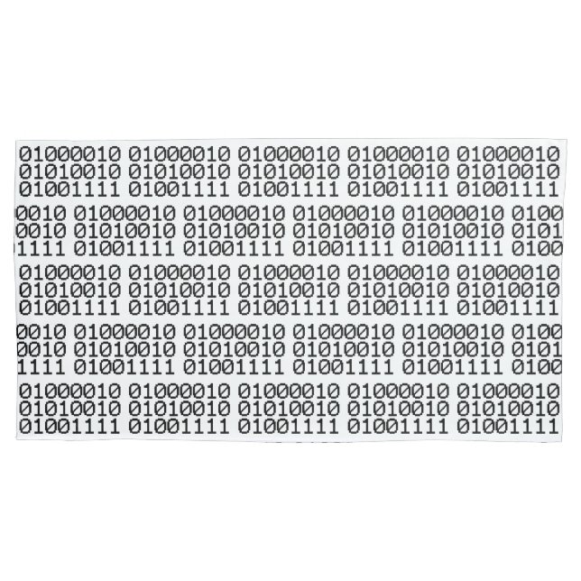 BINARY BRO KISSENBEZUG (Vorderseite-Links)