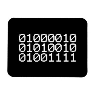 BINARY BRO MAGNET