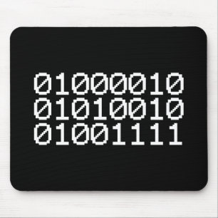 BINARY BRO MOUSEPAD