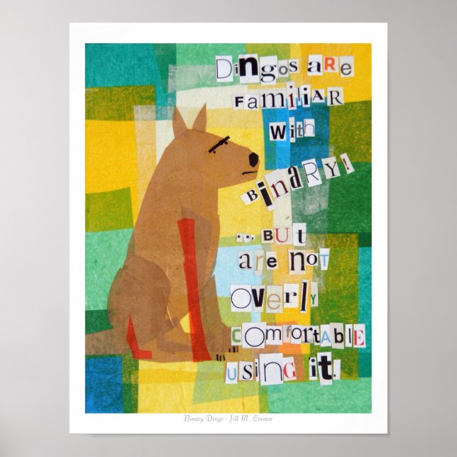 Binary Dingo Poster (Vorne)