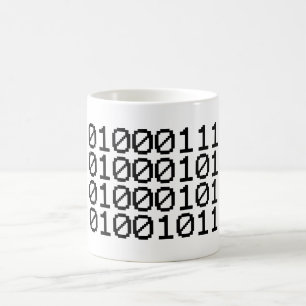 BINARY GEEK KAFFEETASSE