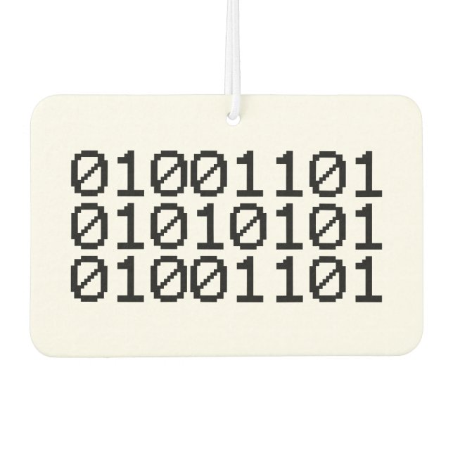 BINARY MUM AUTOLUFTERFRISCHER (Vorderseite)