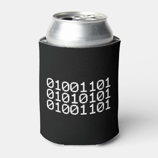 BINARY MUM DOSENKÜHLER (Kanne Vorderseite)