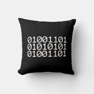 BINARY MUM KISSEN