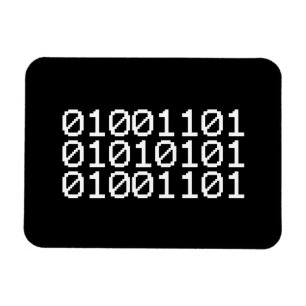 BINARY MUM MAGNET
