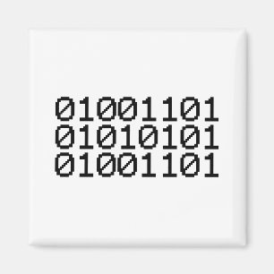 BINARY MUM MAGNET