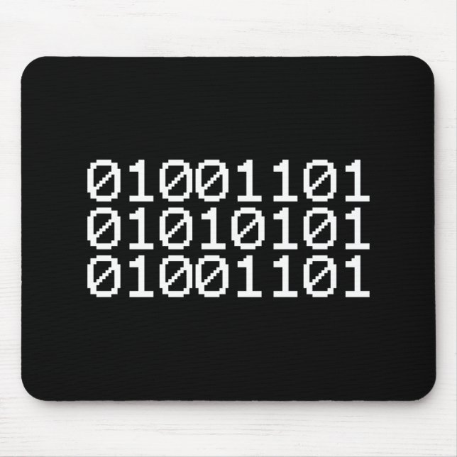 BINARY MUM MOUSEPAD (Vorne)