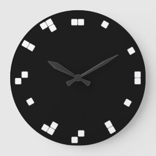 Binary Wall Clock Große Wanduhr