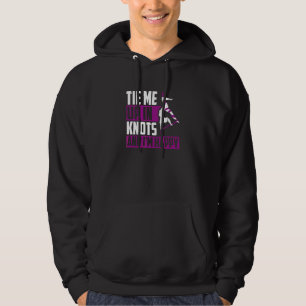 Binde Mich In Knoten Und Ich Bin Glücklich Aerial Hoodie